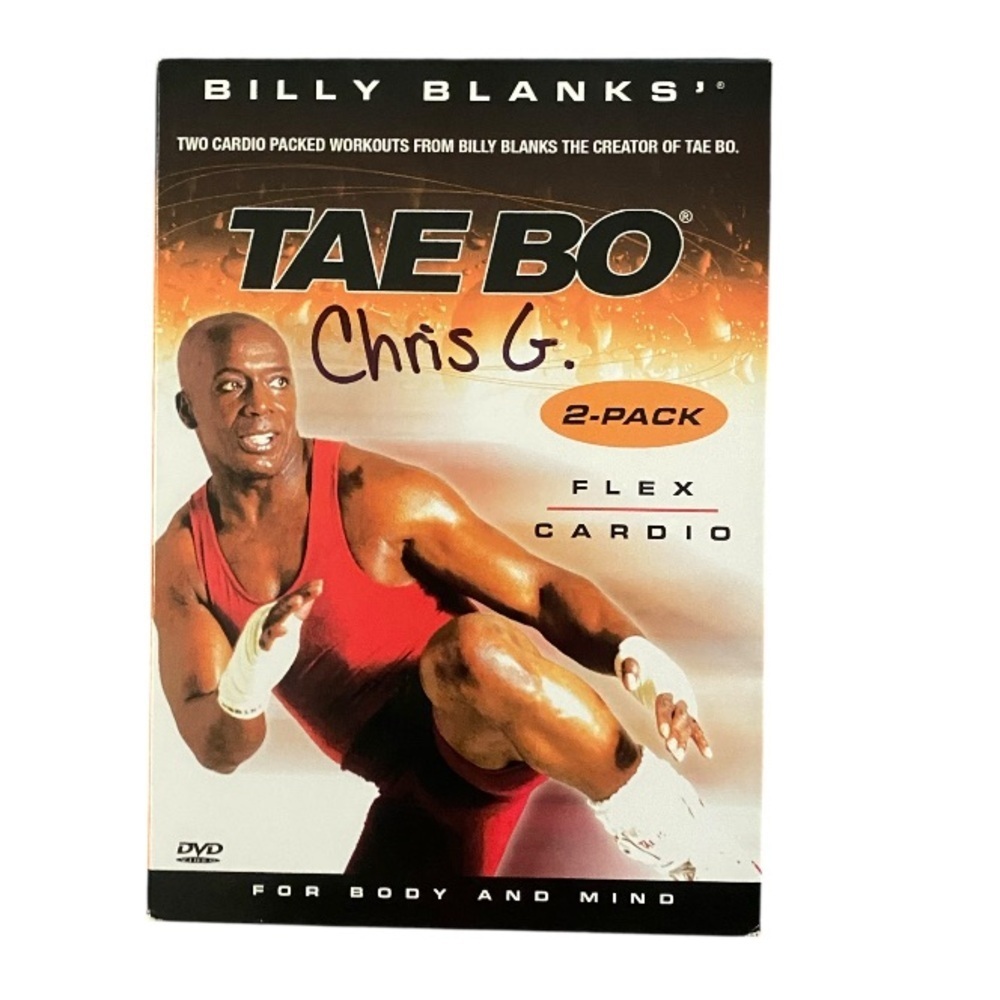 Billy Blanks tae bo dvd 2pcs set